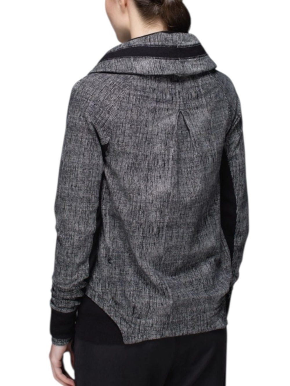 Lululemon To Class Jacket Black Dune Size 4 Stretch French Terry - Picture 2 of 16